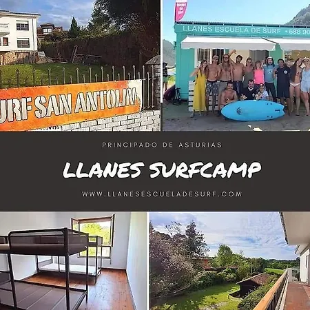 אכסניה Llanes Surfcamp לאנס